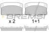 BREMSI BP2450 Brake Pad Set, disc brake